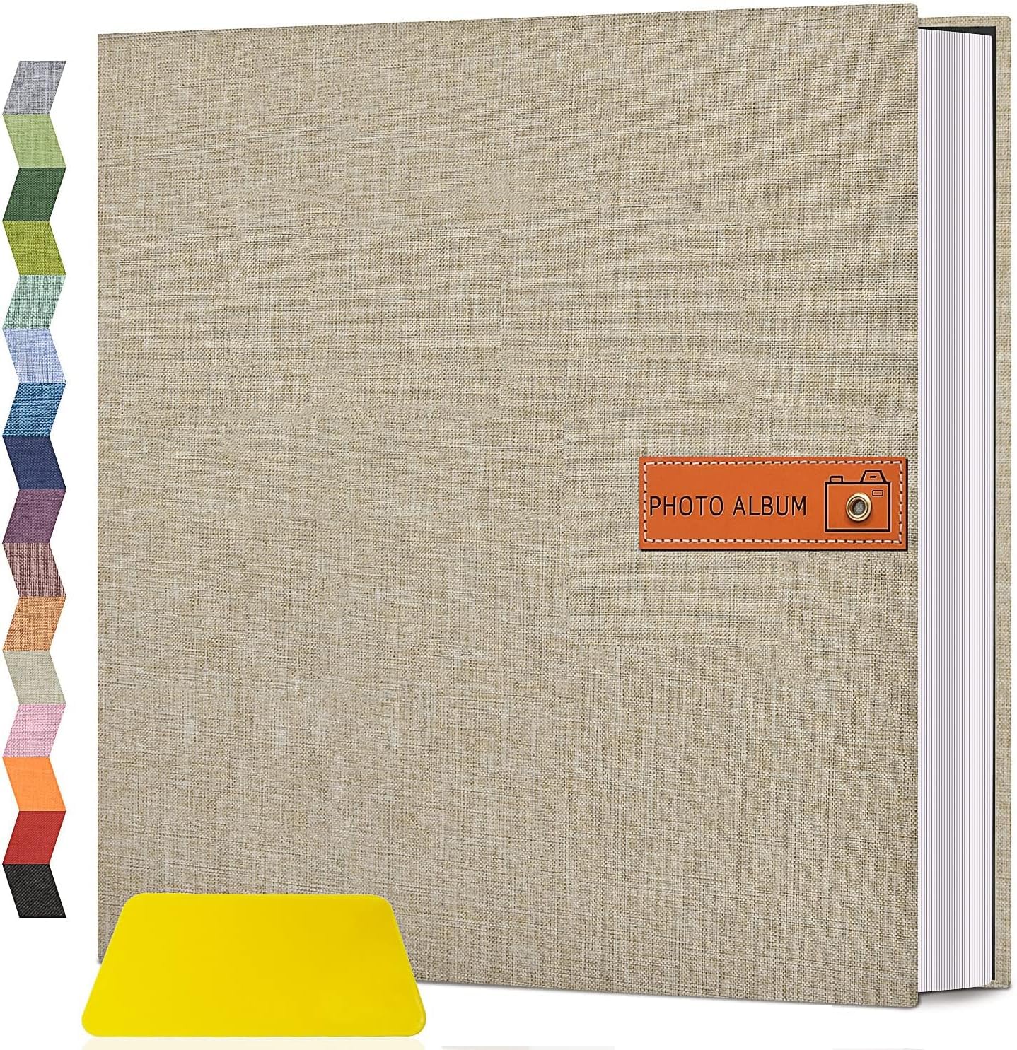 MAKINGTEC Large Photo Album Self Adhesive 4x6 5x7 8x10 Scrapbook Album DIY 40 Pages Picture Book, Gifts for Mom, Family Baby and Wedding