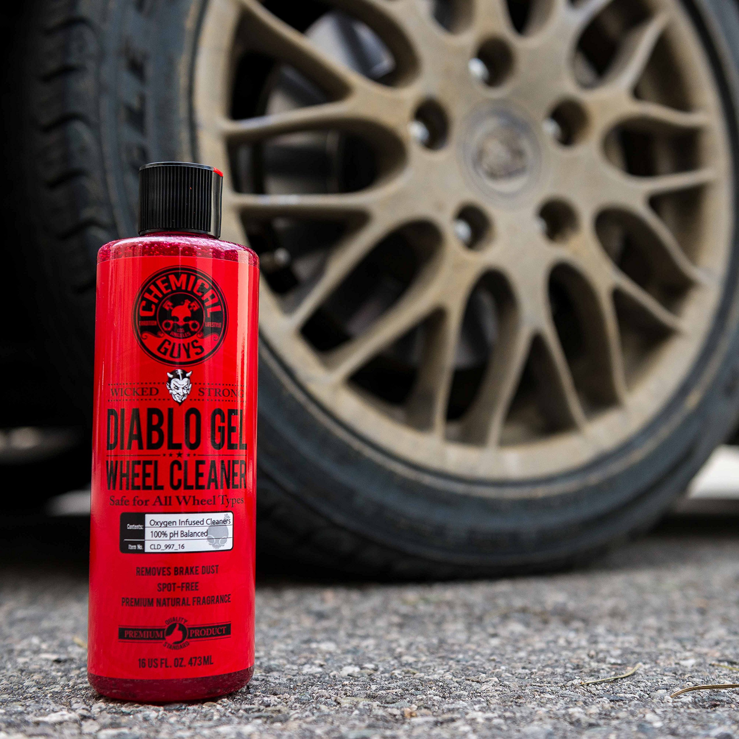 Chemical Guys CLD_997 Diablo Wheel Gel Concentrated Wheel Cleaner (Safe