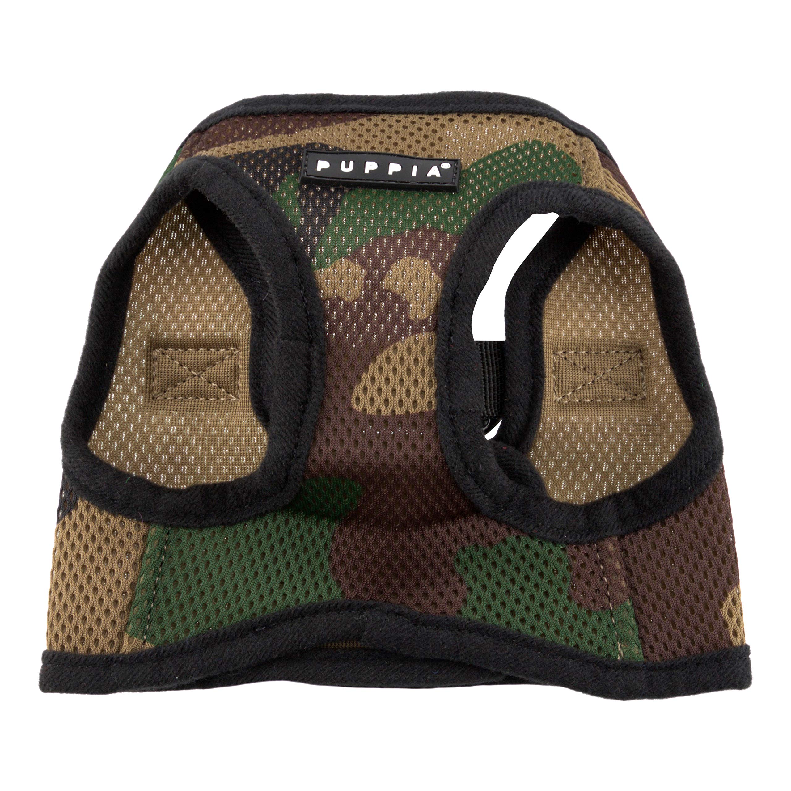 PUPPIA International Harness Soft B Vest, X-Small, Camo