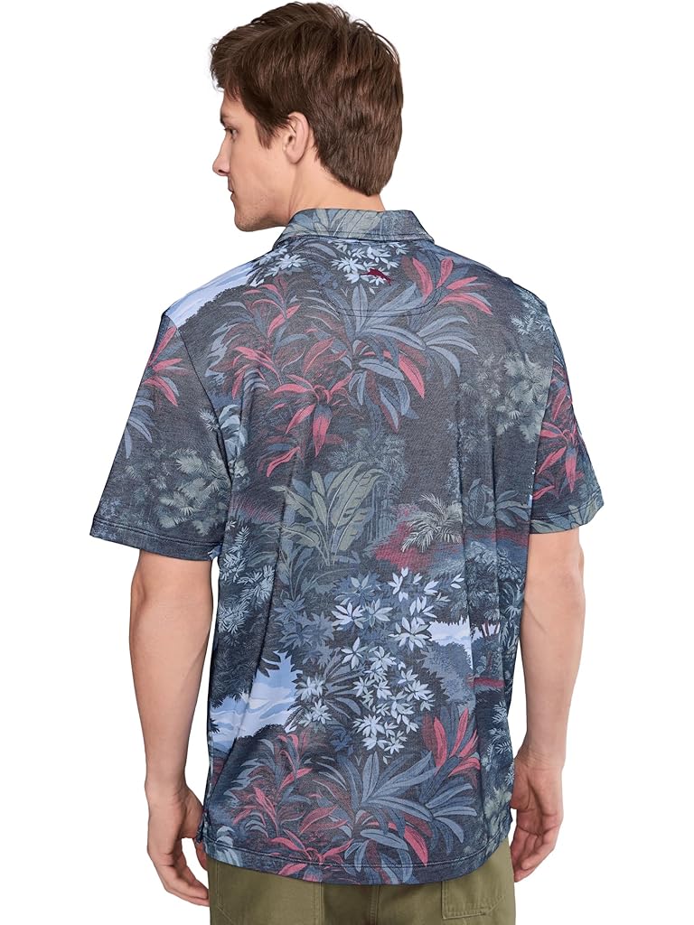Navy Tommy Bahama Geneva Jungle Polo