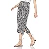 Amazon Essentials Women's Pull-On Knit Midi Skirt with Elastic Waist, Stretchy (Available in Plus Size)