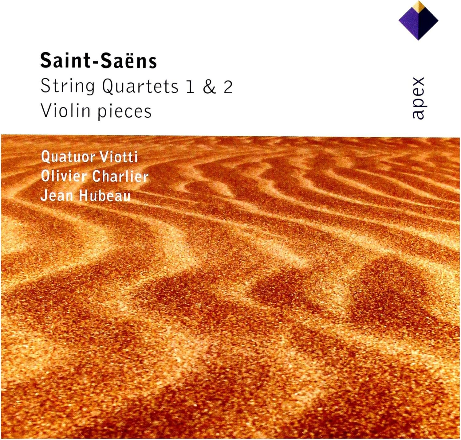 SaintSaens String Quartets 1 & 2 / Violin Pieces SaintSaens, Hubeau
