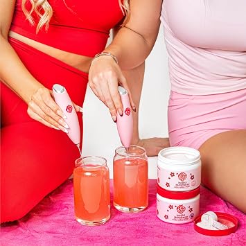 Peach Perfect Inositol Powder Multivitamin, Pink Lemonade Flavor 4g Myo & D-Chiro Inositol, DIM, Zinc, Magnesium Glycinate, Vitamin D3 Supports Womens Health, Cycle, Energy, 30 SVG