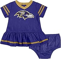 Vista 7 de Gerber NFL - Vestido y funda para pañales para bebé y niña