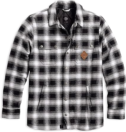 harley davidson plaid jacket