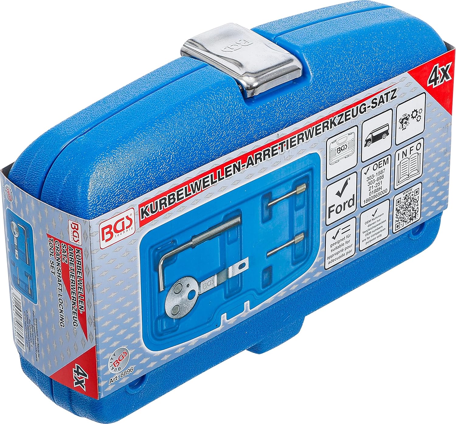 Nеw Prоduсt BGS 8896 | Crankshaft Locking Tool | for Ford Transit 2.2