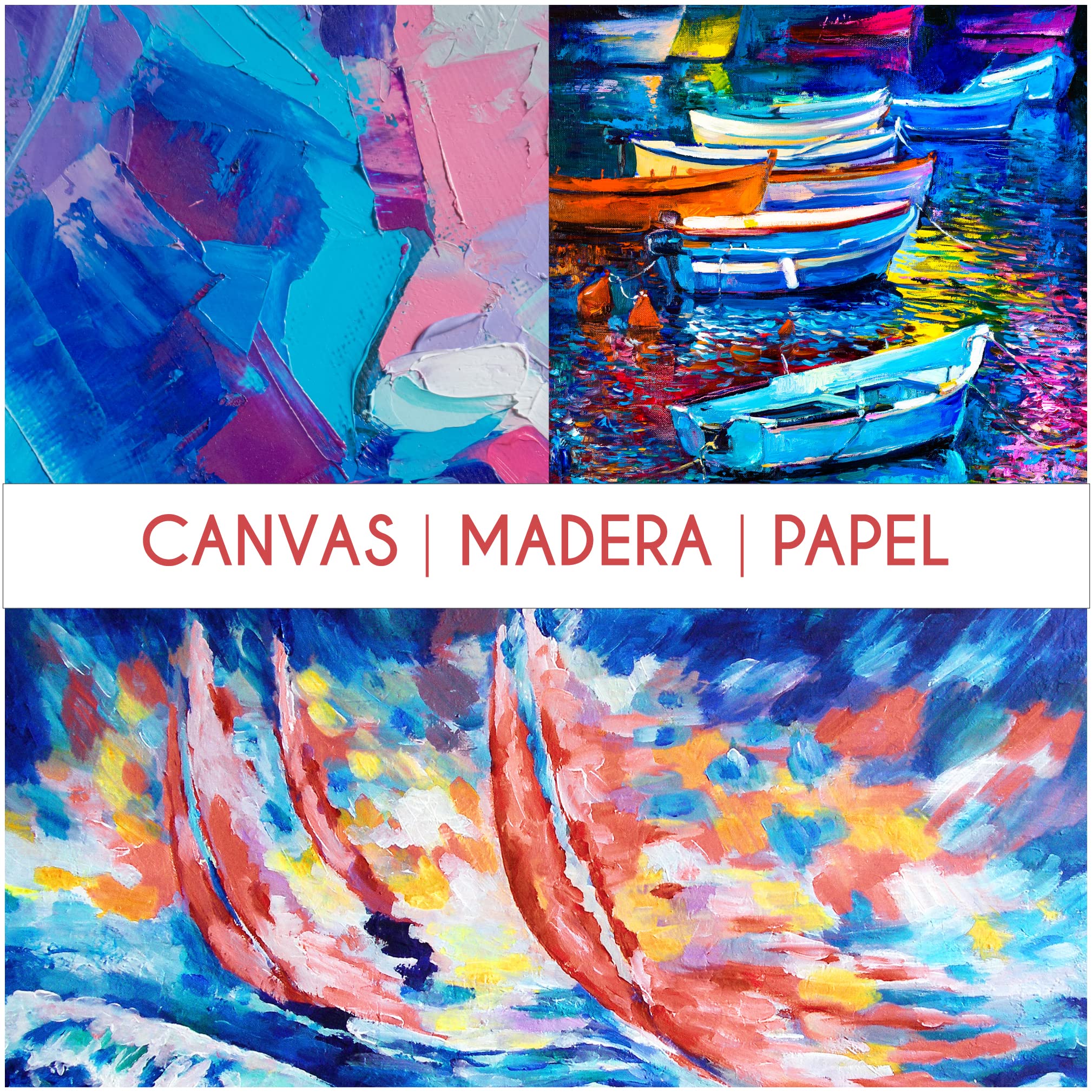 Zenacolor 48 Tubos de Pinturas al Oleo Set de 48 x 12 mL - Pintura para Profesionales - Caja de 48 Colores Diferentes - Ideal para Adultos