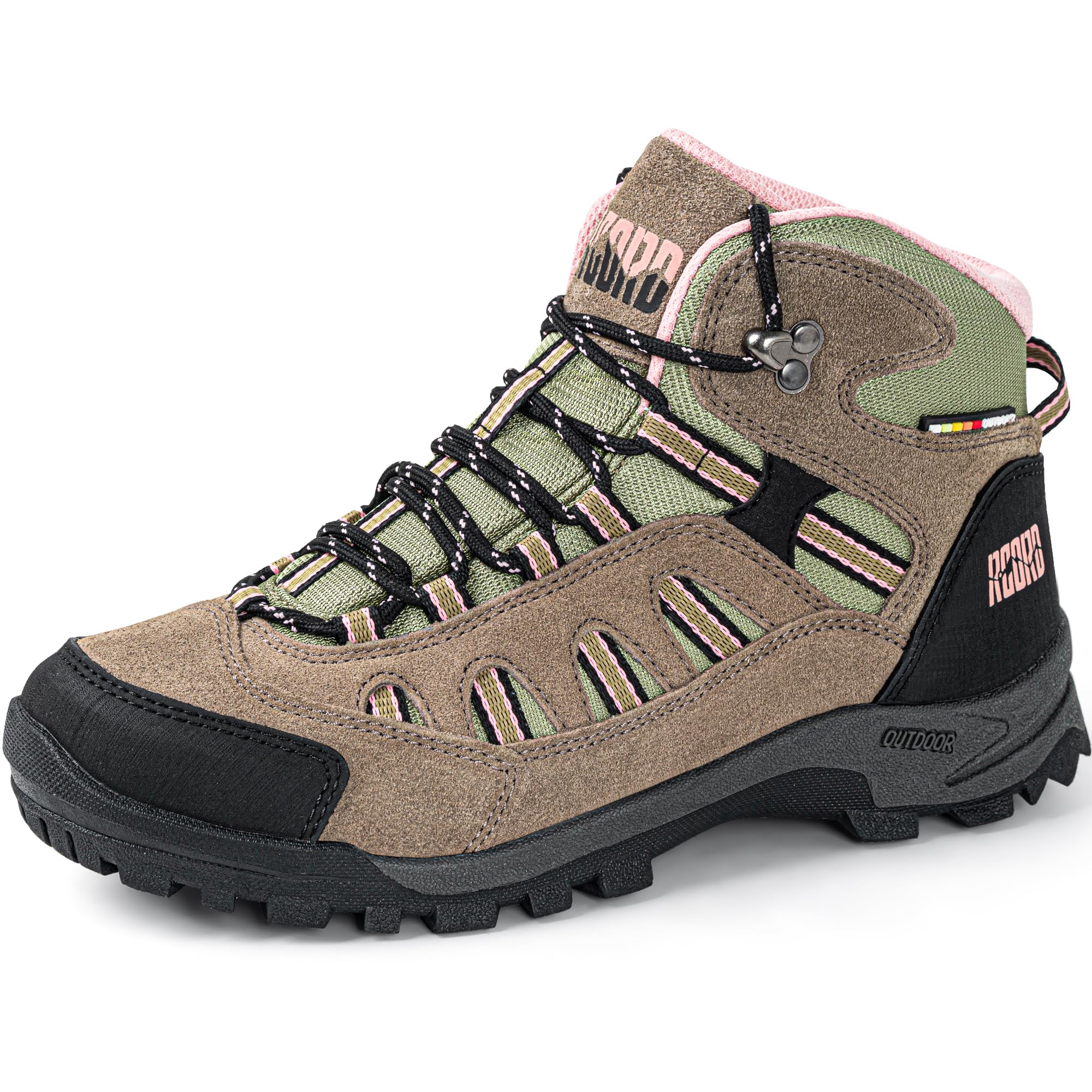 R CORD Womens Hiking Boots Waterproof