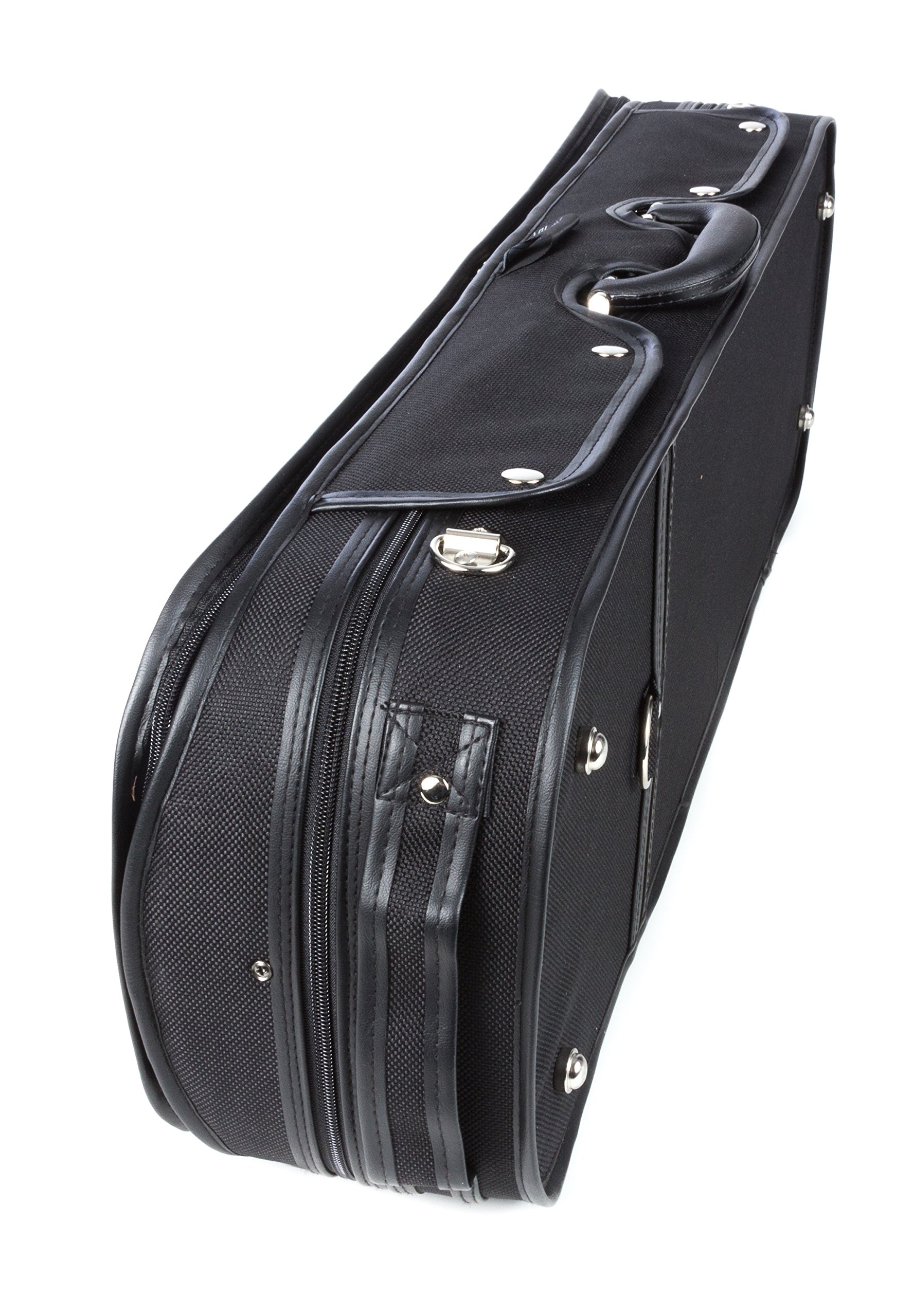 M-Case Custodia per Violino in Legno 4/4 Vino Rosso