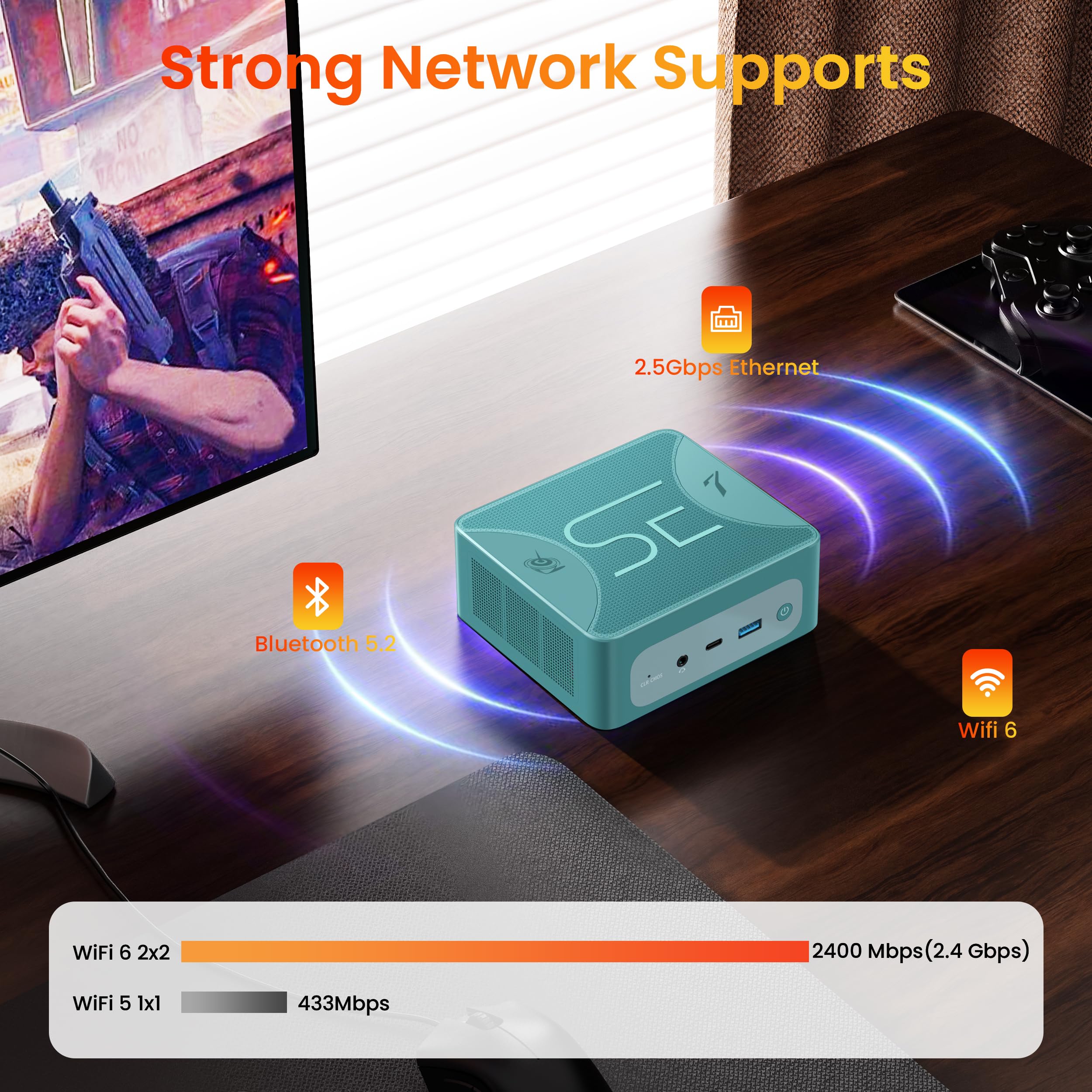 Amazon.com: Beelink Mini PC AMD Ryzen 7 7840HS Up to 5.1GHz, TDP