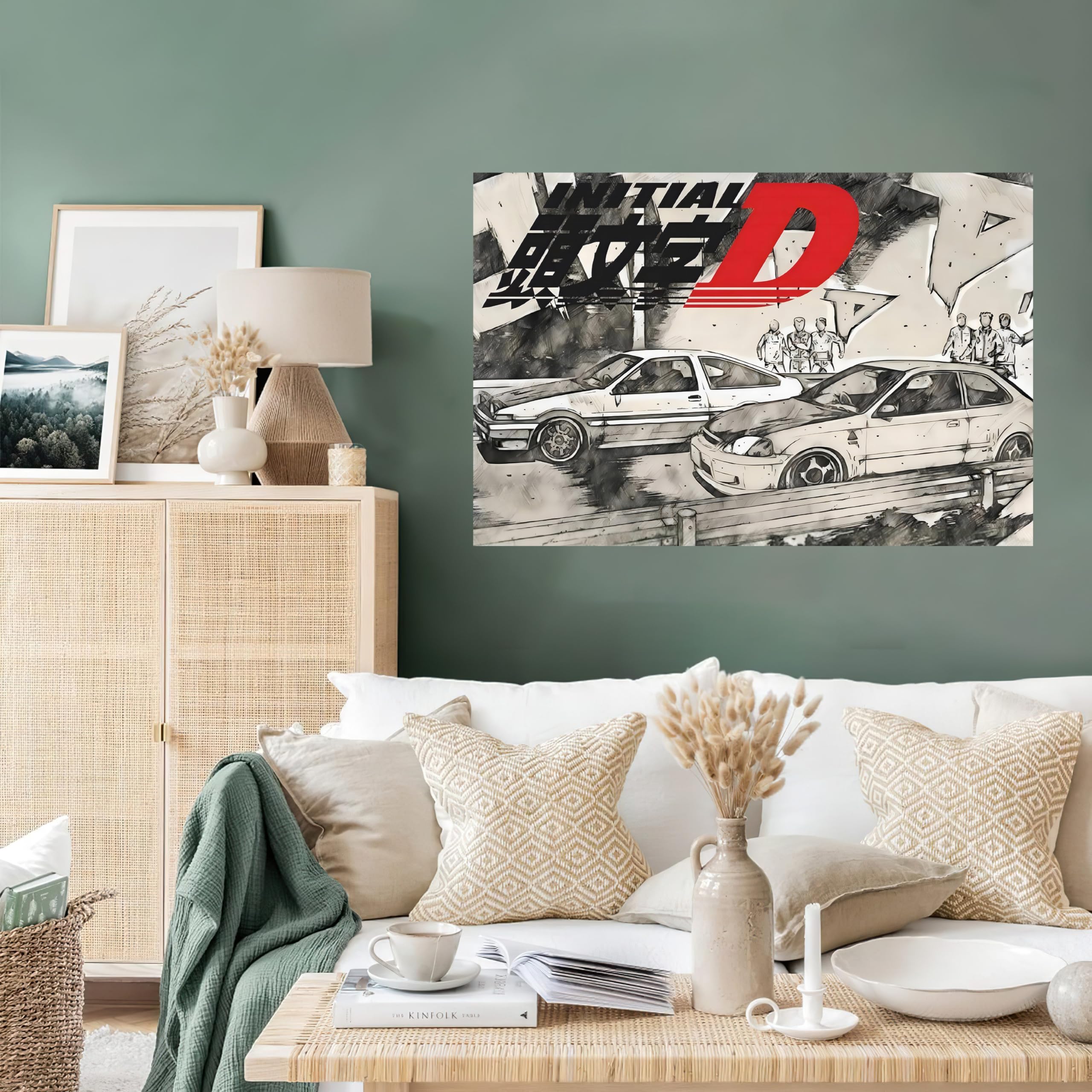 Amazon.co.jp: Thunwid アニメ イニシャル D ポスター