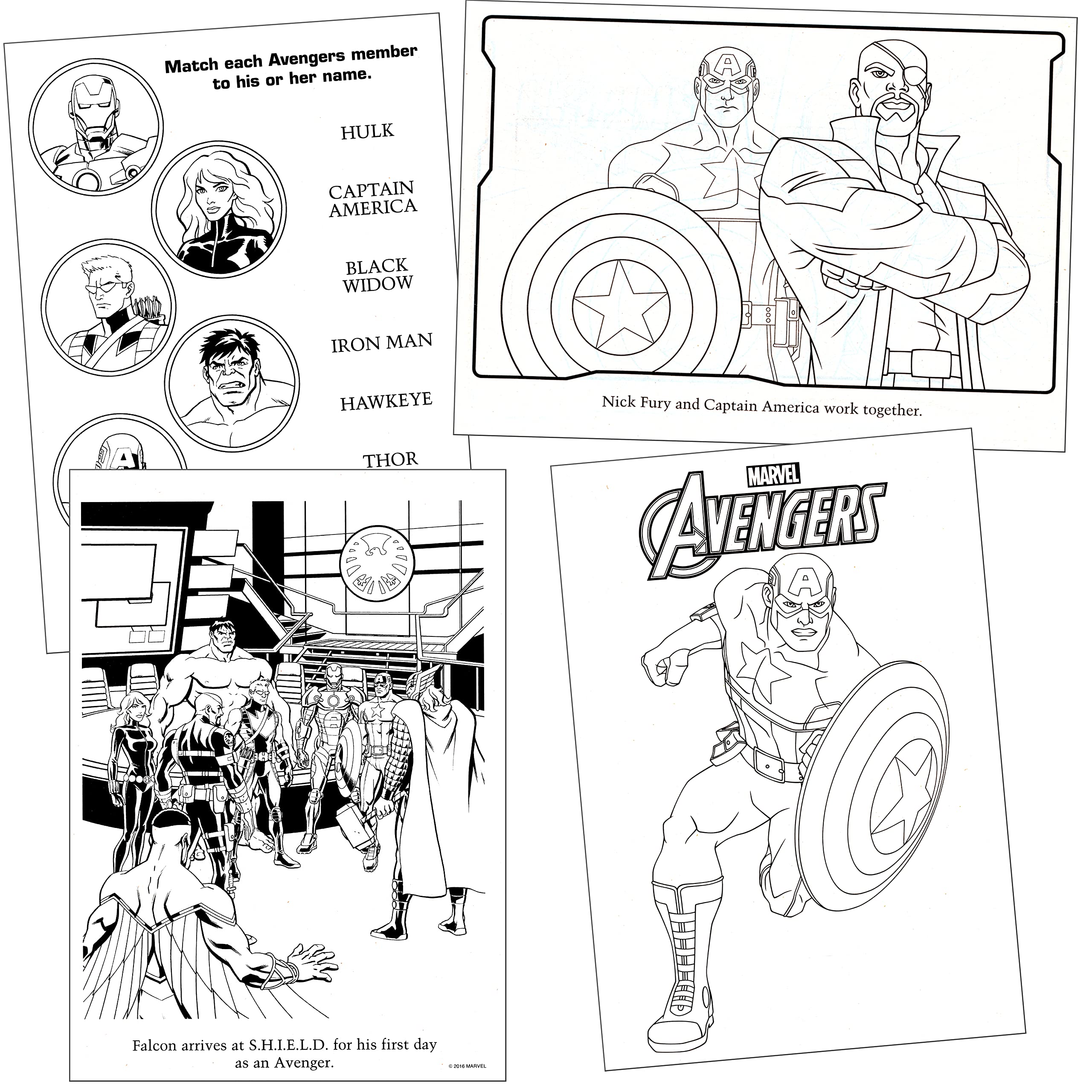 coloring pages the avengers – Image 8