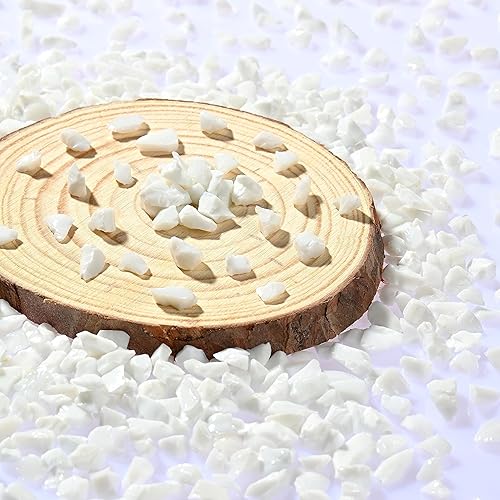 Miniatura 2 de Vidrio triturado para manualidades, piezas de vidrio roto rojo ágata para arte de resina, arte de piso de terrazo, jarrón, piscina, tanque de peces,