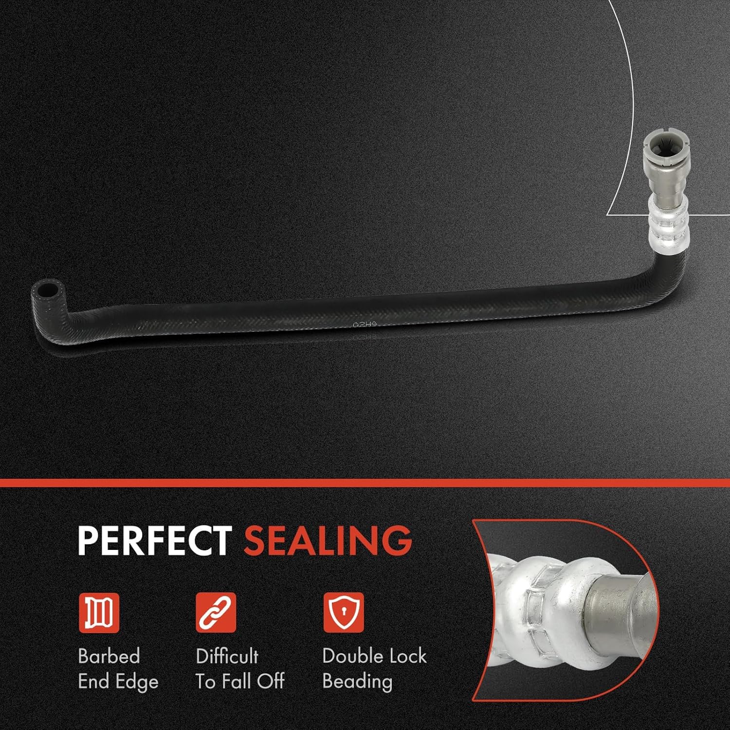 A-Premium Power Steering Hose Pressure & Return Hose Line Assembly Compatible with BMW E46 Series M3 2001-2006, Cooler To Reservoir