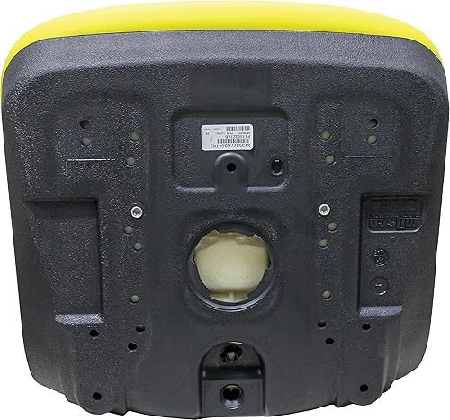 Miniatura 5 de Asiento de vinilo amarillo para John Deere 5105 y 5205 - Reemplaza el número de pieza de John Deere #RE72933