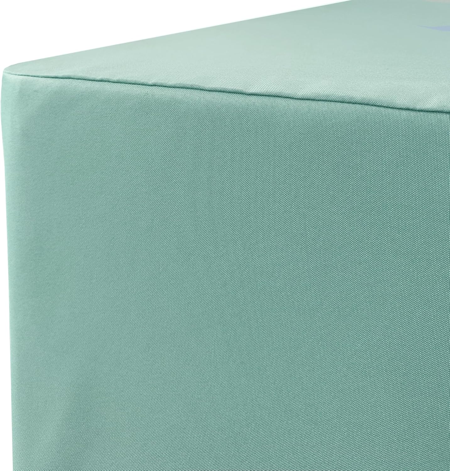 YOUR CHAIR COVERS Fitted Robin Egg Tablecloth - 8 ft. Fitted Polyester Tablecloth Rectangular Robin Egg Indoor Outdoor Buffet Table, Holiday, Party Dinner, Trade Show