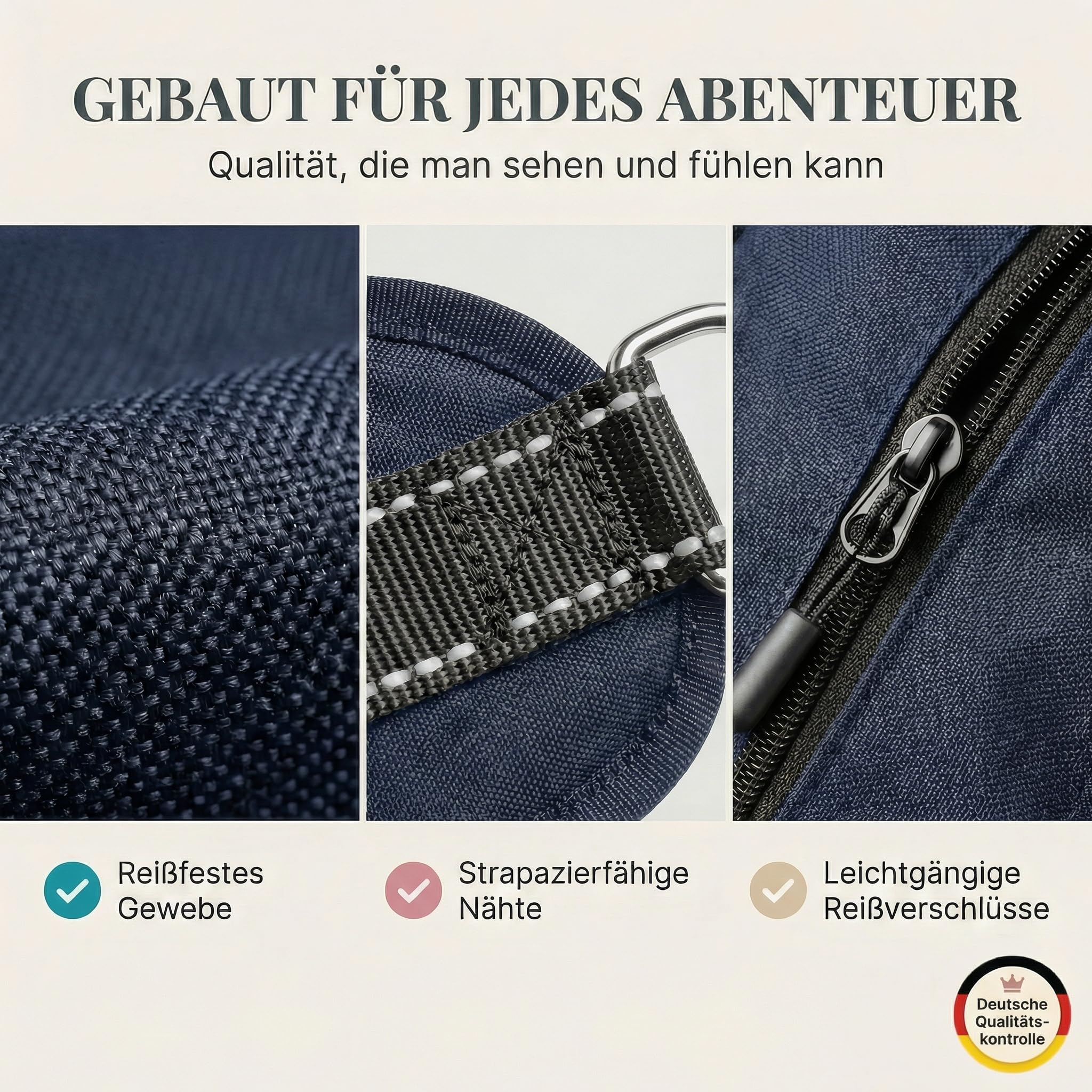 HUND IST KÖNIG Sac à friandises pour chien - Friandises et accessoires pour chien - Sac banane robuste pour chien - Avec distributeur de sacs à déjections canines, compartiment pour téléphone portable