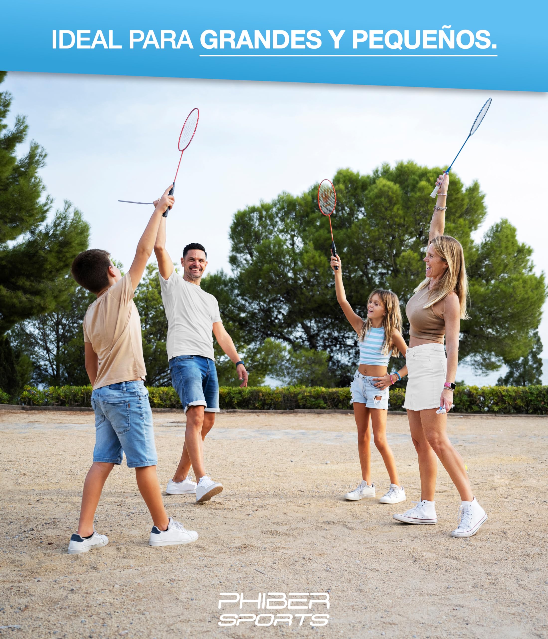 PHIBER-Sports Volantes de bádminton, Amarillo [10 Piezas], Ideal para Principiantes y Profesionales