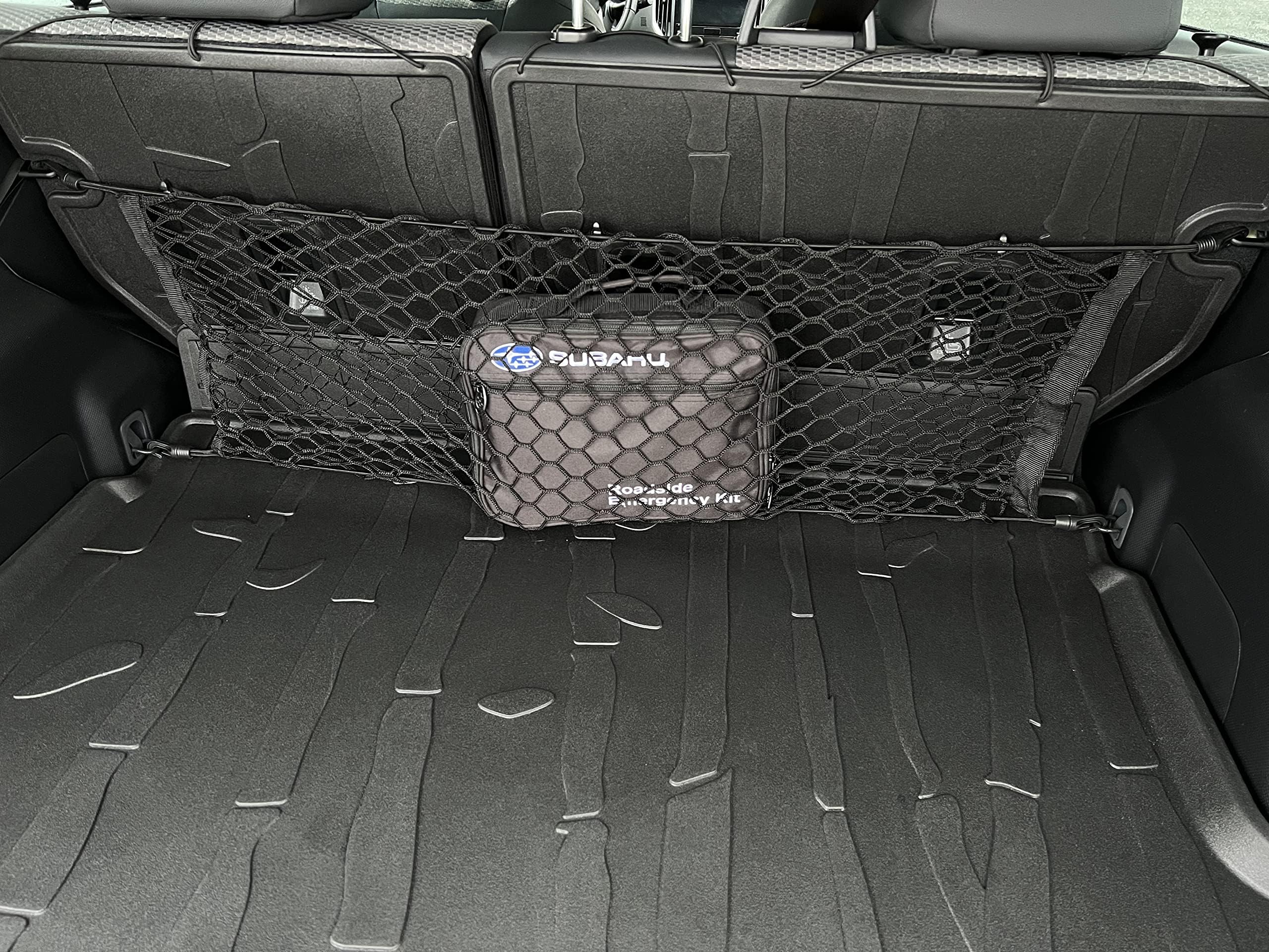 Envelope Style Elastic Trunk Mesh Cargo Net for Subaru