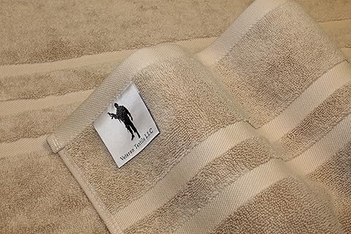 Miniatura 3 de Veteran Textile LLC - 6 piezas, 100% algodón turco, juego de toallas de lujo para baño y cocina, 2 toallas de baño, 2 toallas de mano y 2 paños