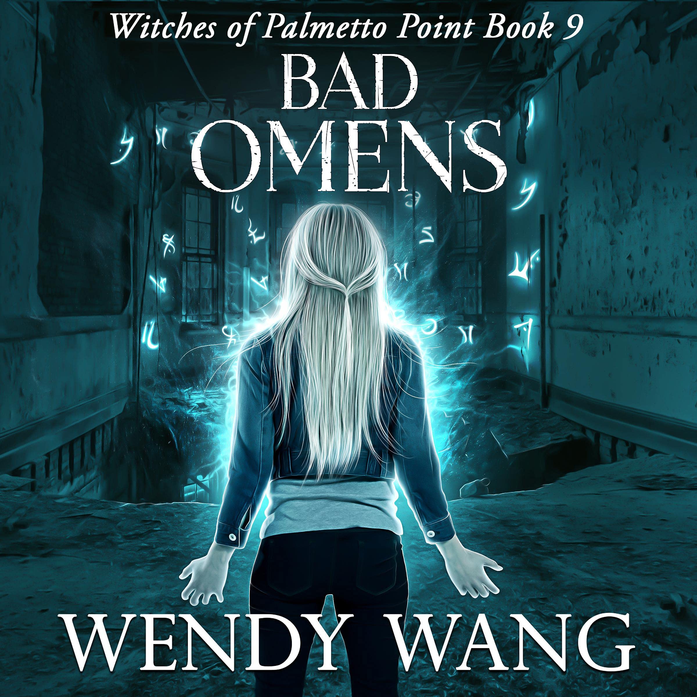 Cover art for Bad Omens: Witches of Palmetto Point, Book 9