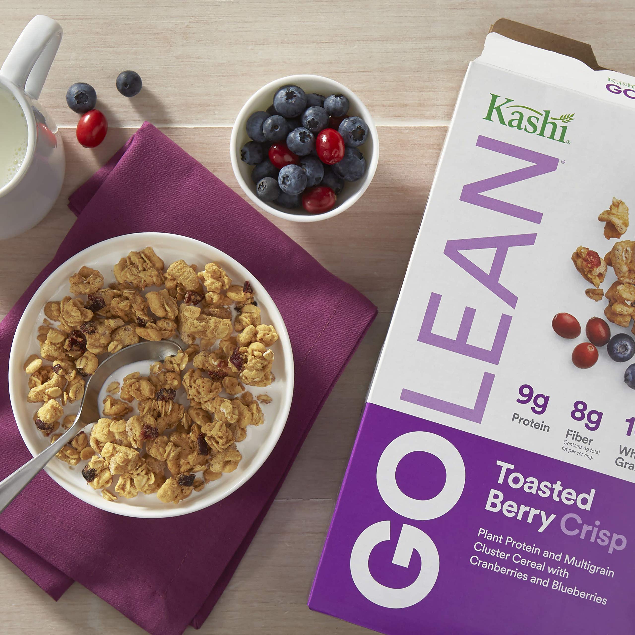 Buy Kashi GO, Breakfast Cereal, Toasted Berry Crisp, Good Source of
