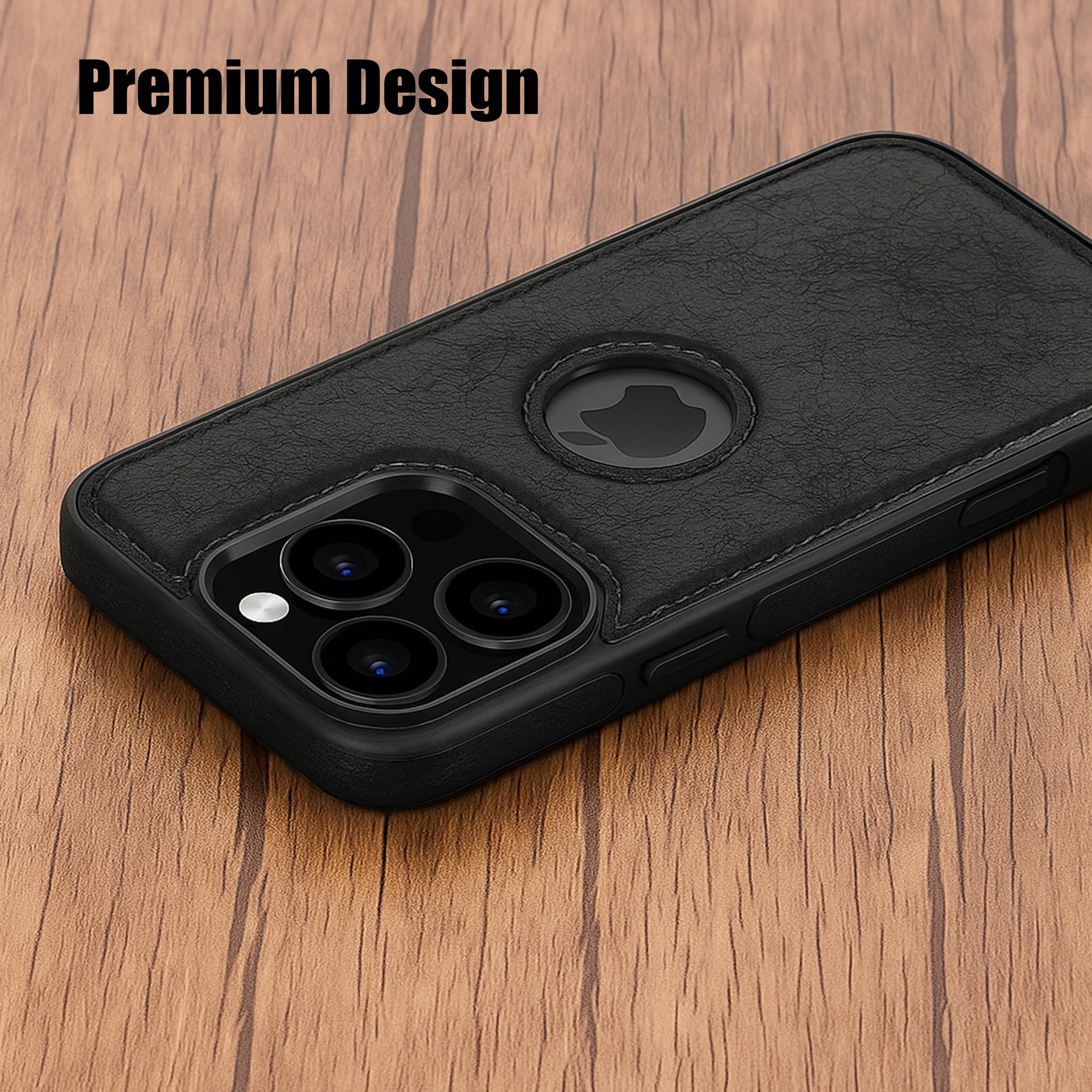 YAPZONE Leather Case for Apple iPhone 13 Pro Max Premium