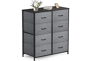 Yesker Dresser: Tall, 8-Drawer Organizer for Bedroom Storage