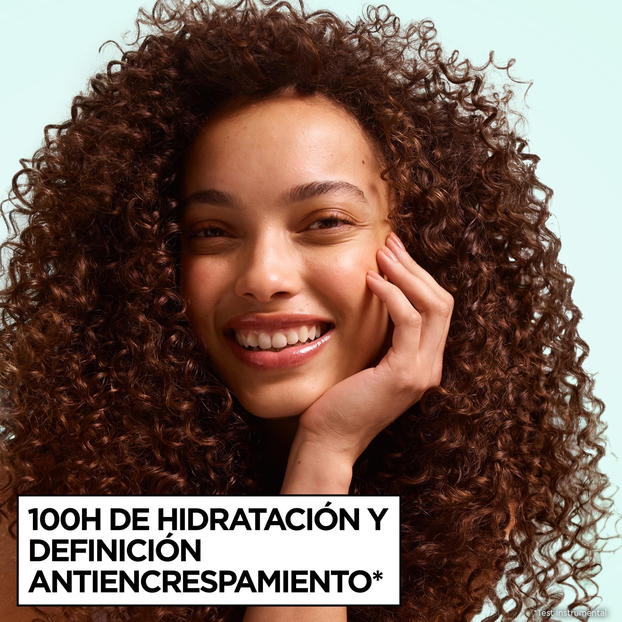 This version better: Garnier Fructis Método Rizos Crema Sin Aclarado, Todo Tipo de Rizos, 100H Anti-Frizz, Con Ácido Hialurónico y Manteca de Karité, Sin Sulfatos Ni Siliconas, Fórmula Vegana, 260 m