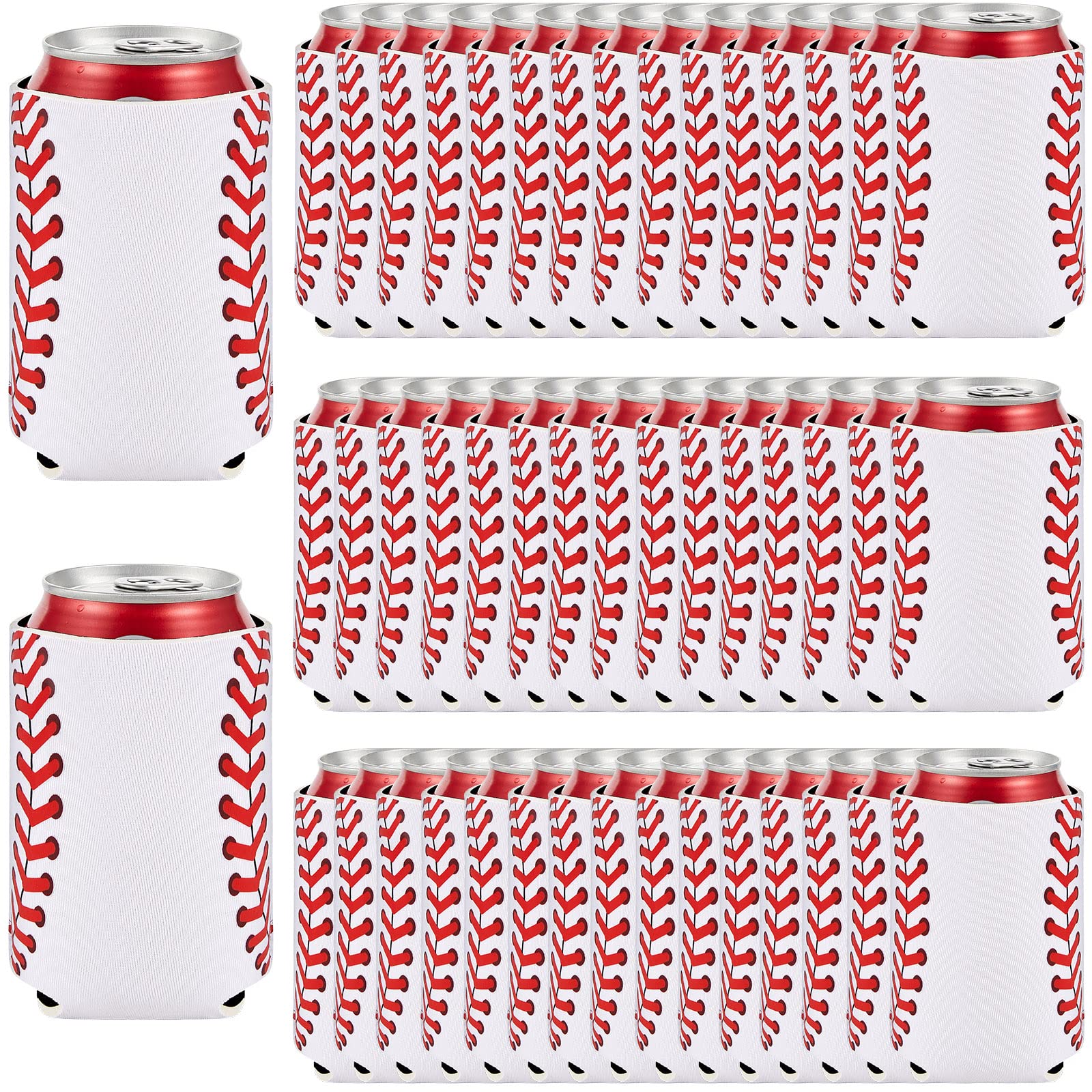 Manchons bière baseball pour anniversaires et soirées match