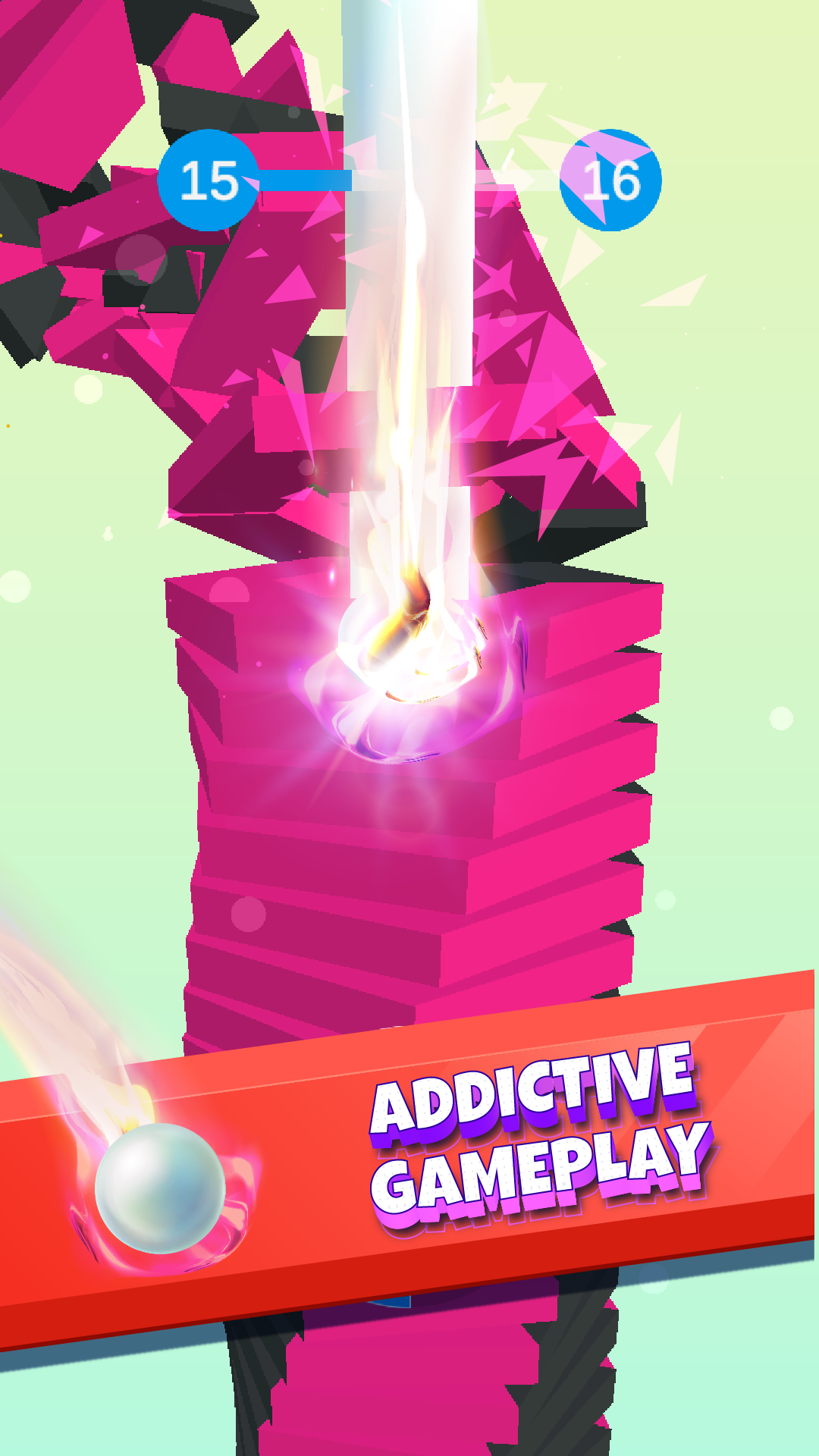 Spiral Jump Ball Block Stack Tower GameAmazon.frAppstore for Android