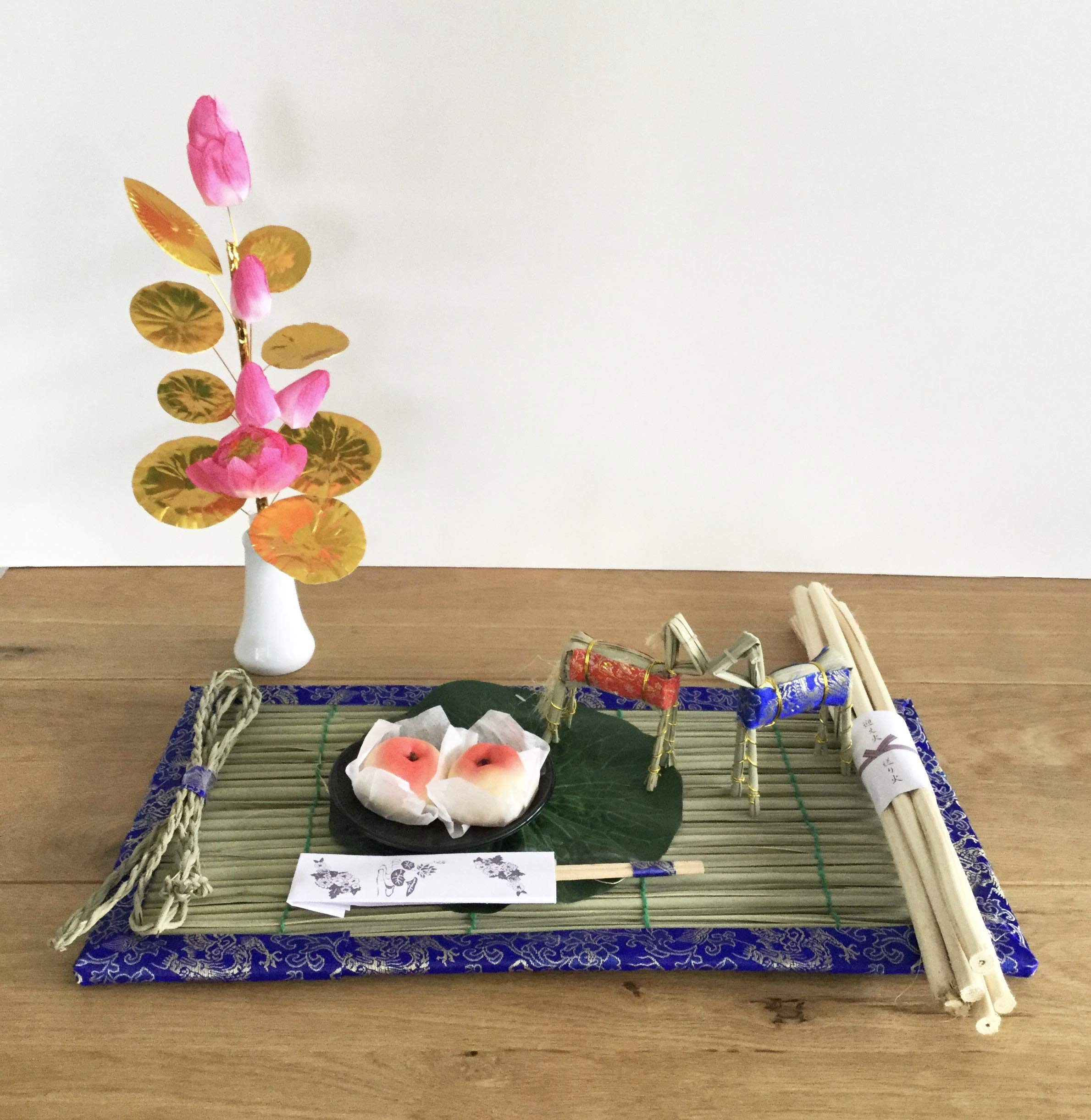 Amazon｜山一商店 お盆飾り お盆用品 お盆セット 盆花入 約45