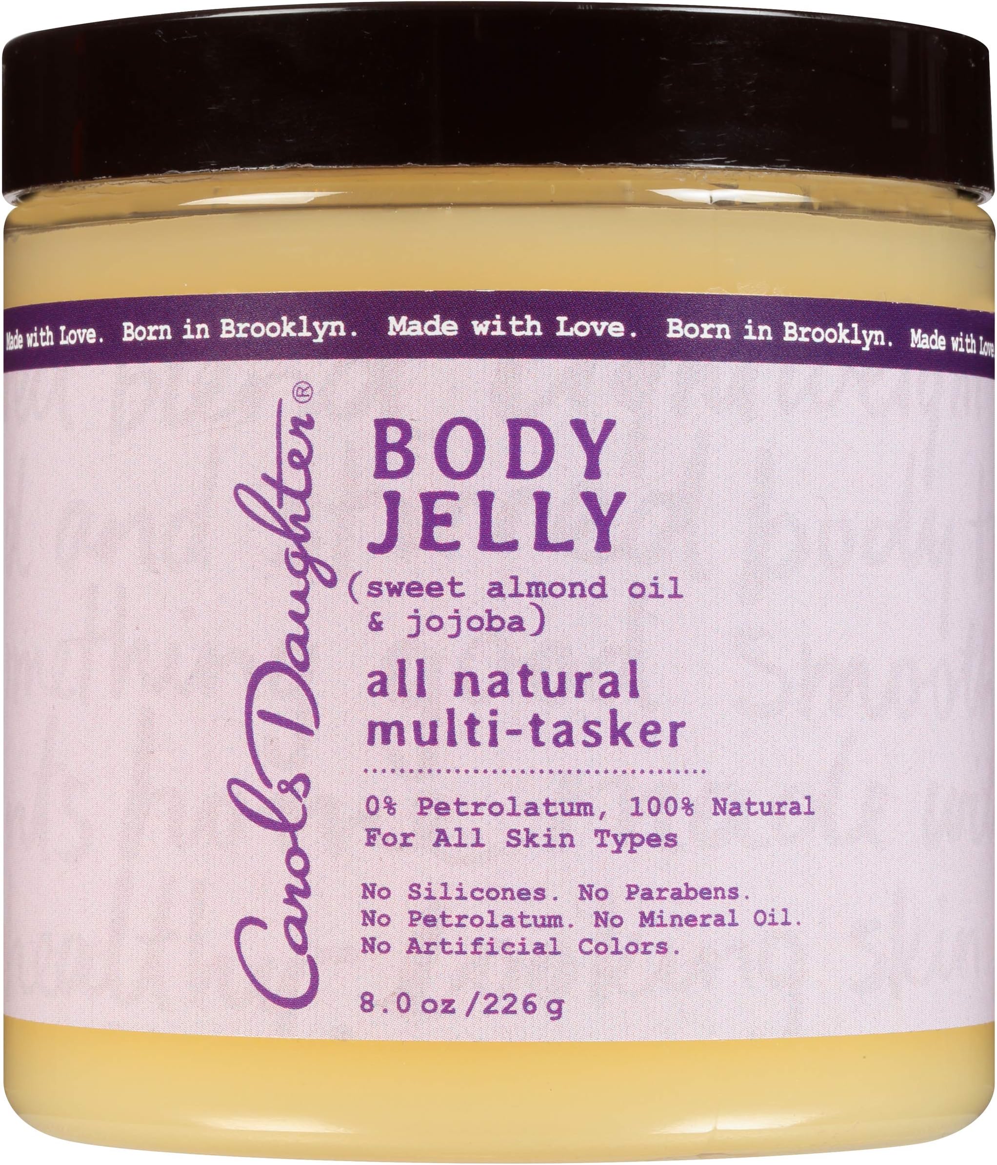 Carol’s Daughter Body Jelly Moisture Rich Body Jelly All Natural Multi Tasker with Sweet Almond Oil and Jojoba for All Skin Types, 8 oz