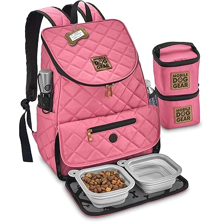 Mobile Dog Gear Unisex Weekender Backpack Pink One Size One Size