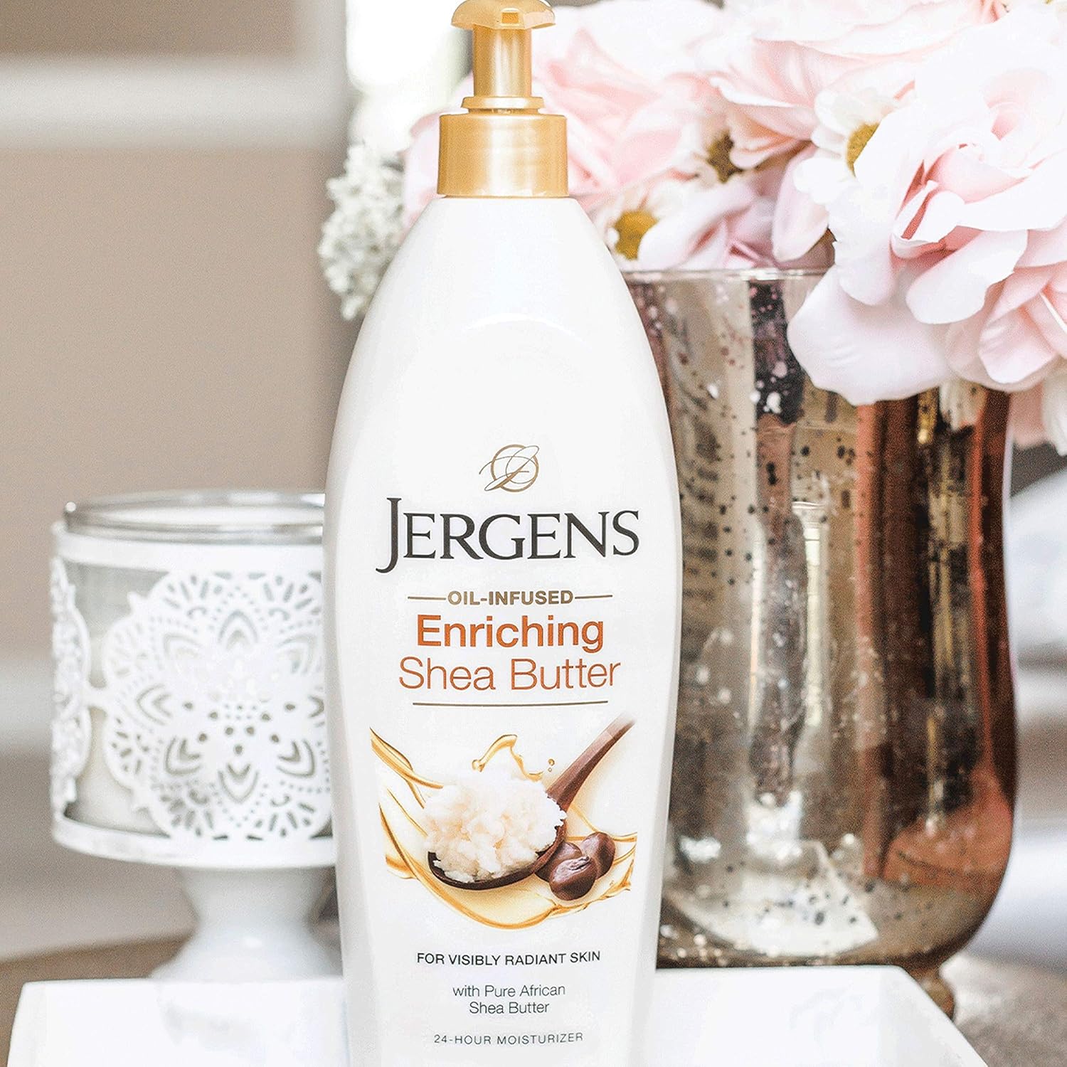 Buy Jergens Shea Butter Deep Conditioning Moisturizer 3x More Radiant Skin 16 8 Ounces With Pure Shea Butter Dermatologist Tested Packaging May Vary Online In Vietnam B00w4twd8w