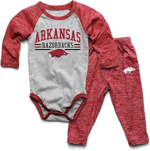 Miniatura 8 de Wes and Willy Baby College - Conjunto de una pieza y pantalón de manga larga