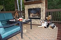 Vista 4 de SteelFreak Rejilla de acero súper resistente para chimenea, fabricada en los Estados Unidos (15 pulgadas)