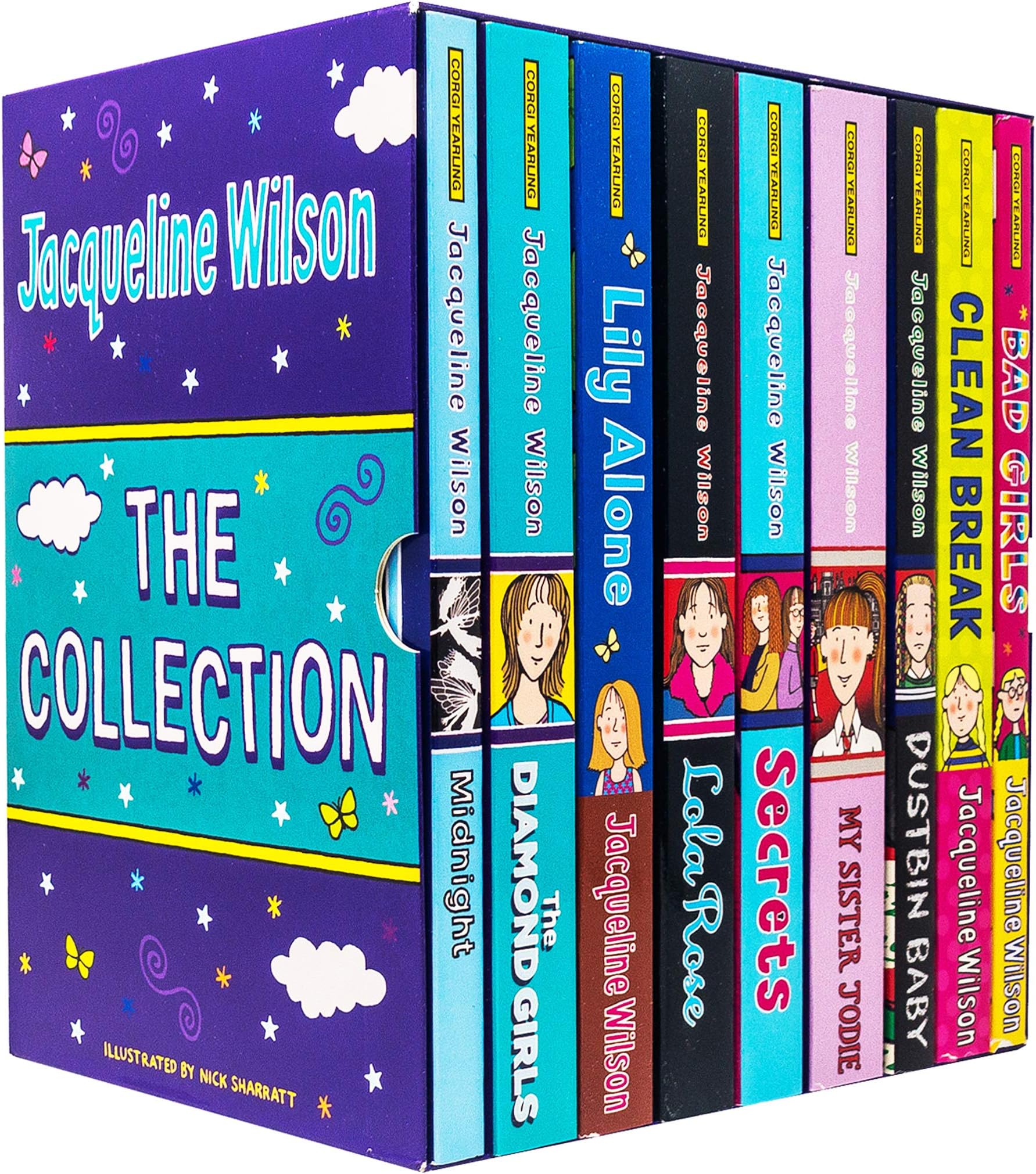 Jacqueline Wilson 9 Books Collection Box Set Paperback