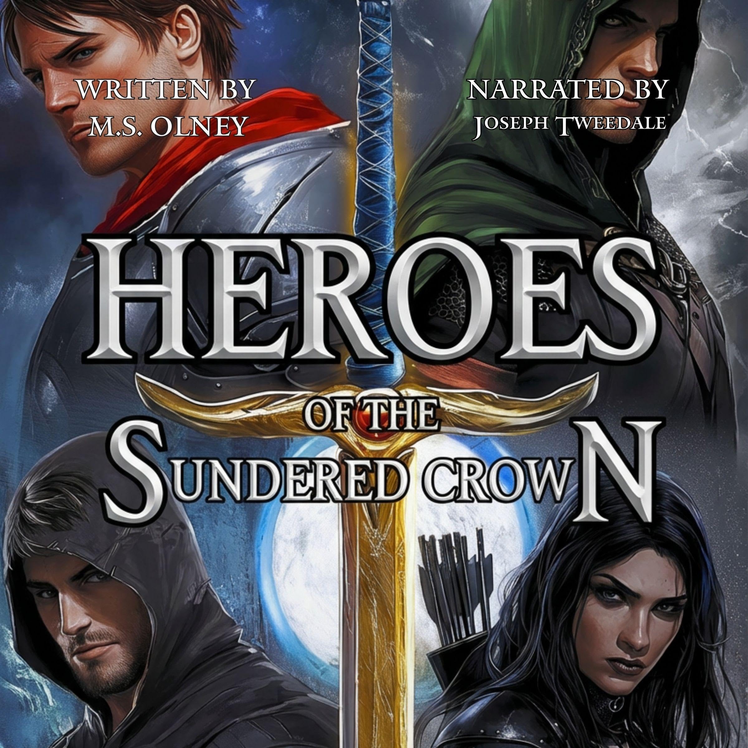 Cover art for Heroes of the Sundered Crown