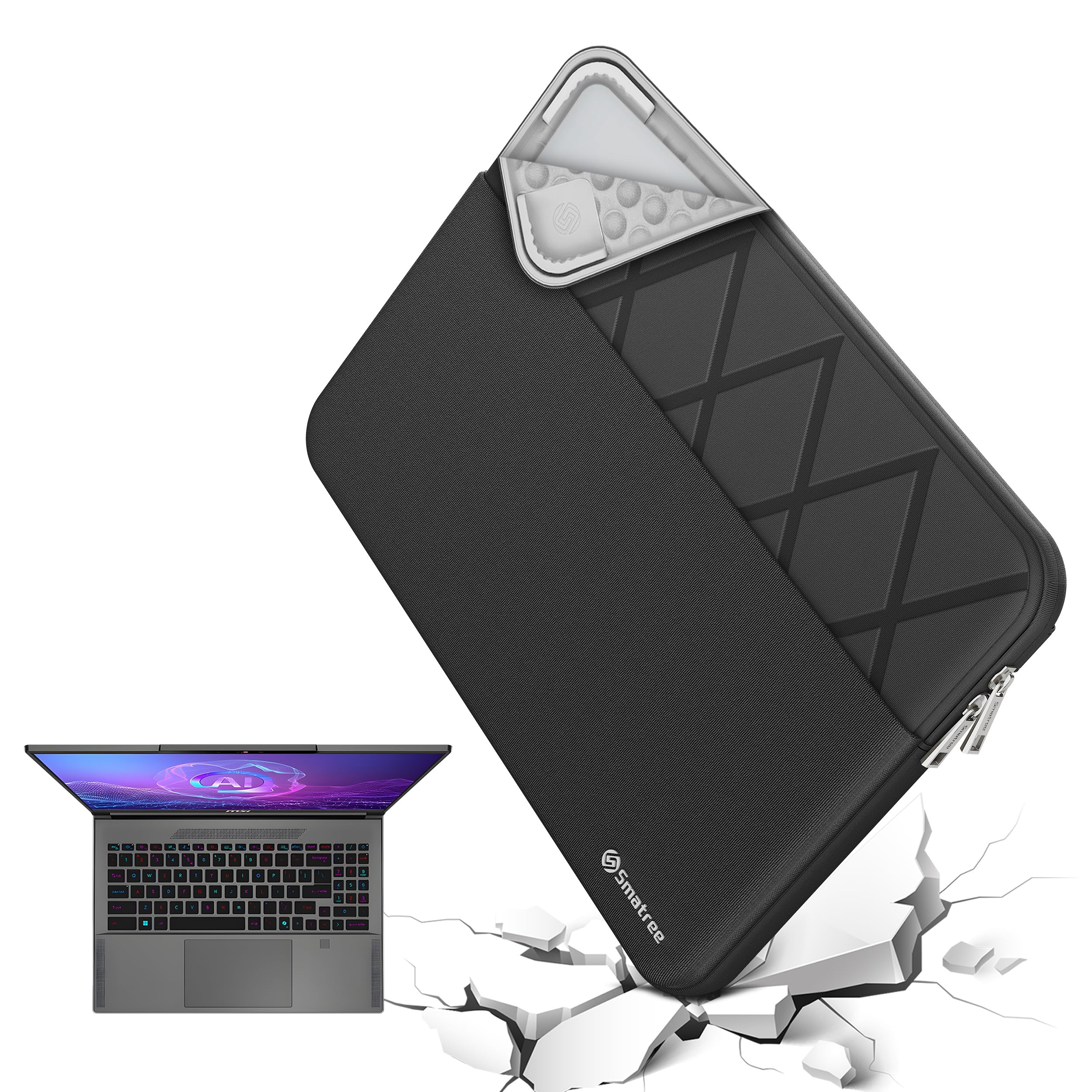 Amazon.com: Smatree 16 inch Laptop Sleeve for MSI Raider GE68 HX