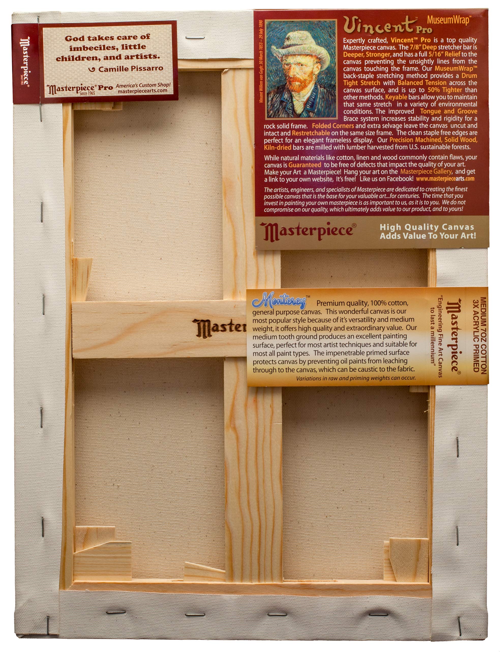 Masterpiece Artist Canvas 42056 Vincent Pro 2,2 Cm De