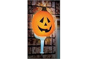 Illuminate Your Porch with Spooky Elegance: Pumpkin Porch Light Covers, Set of 2