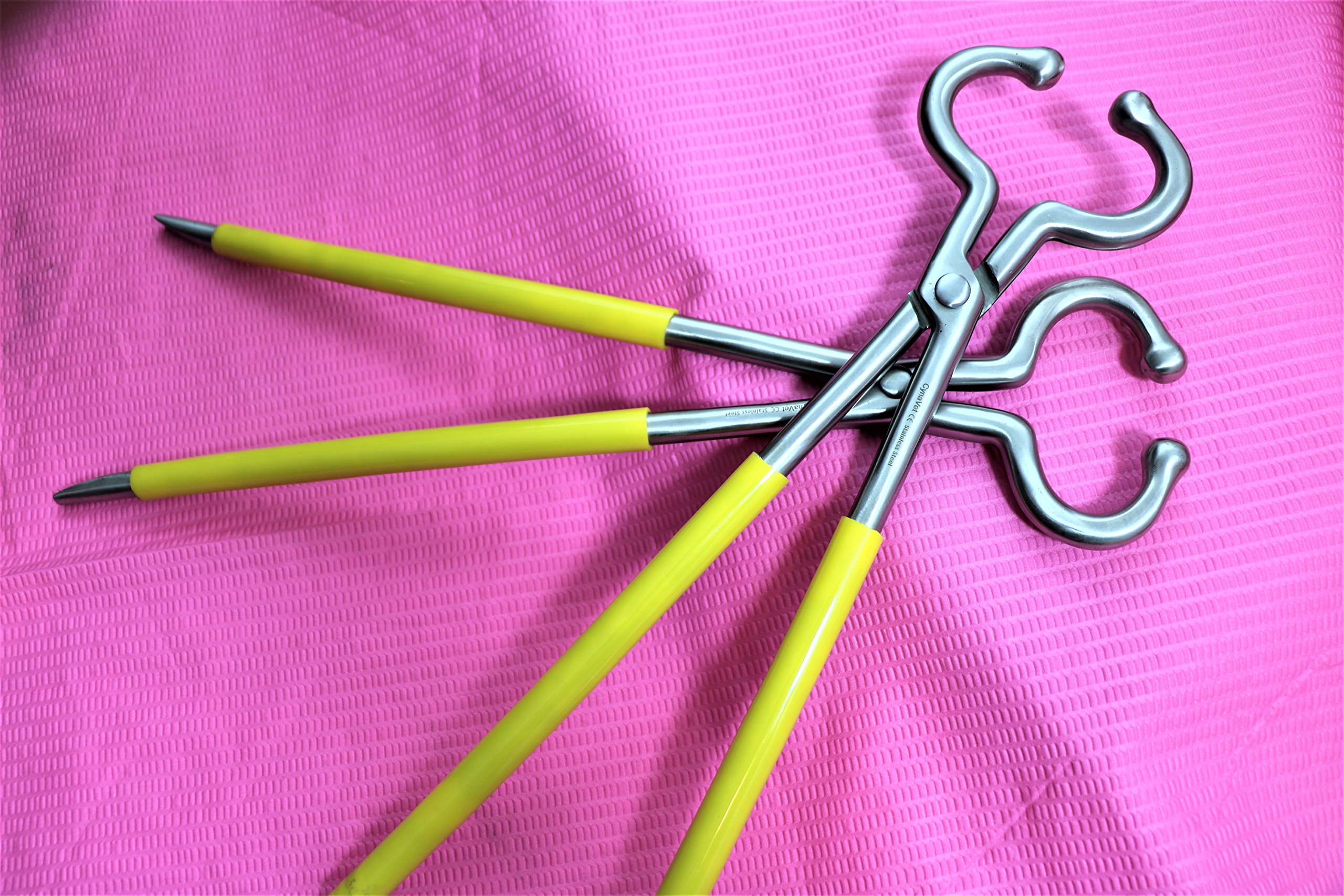 2 EA Bull Cow Nose Lead Long Handle 18