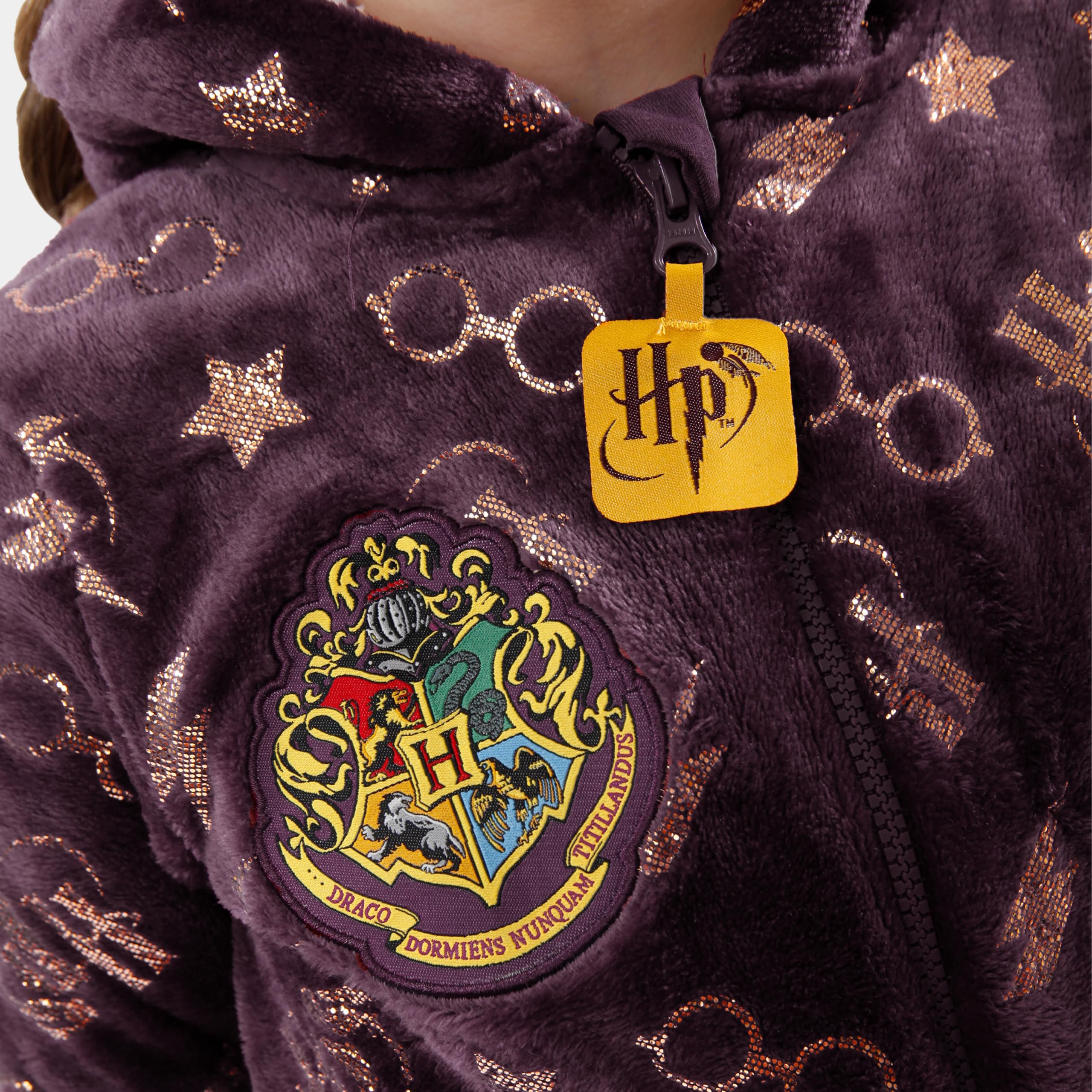 Harry Potter Combinaison pour Filles | Poudlard Filles Onesies | Pyjamas Gryffondor pour Filles | 5 à 13 Ans | Marchandise Officielle