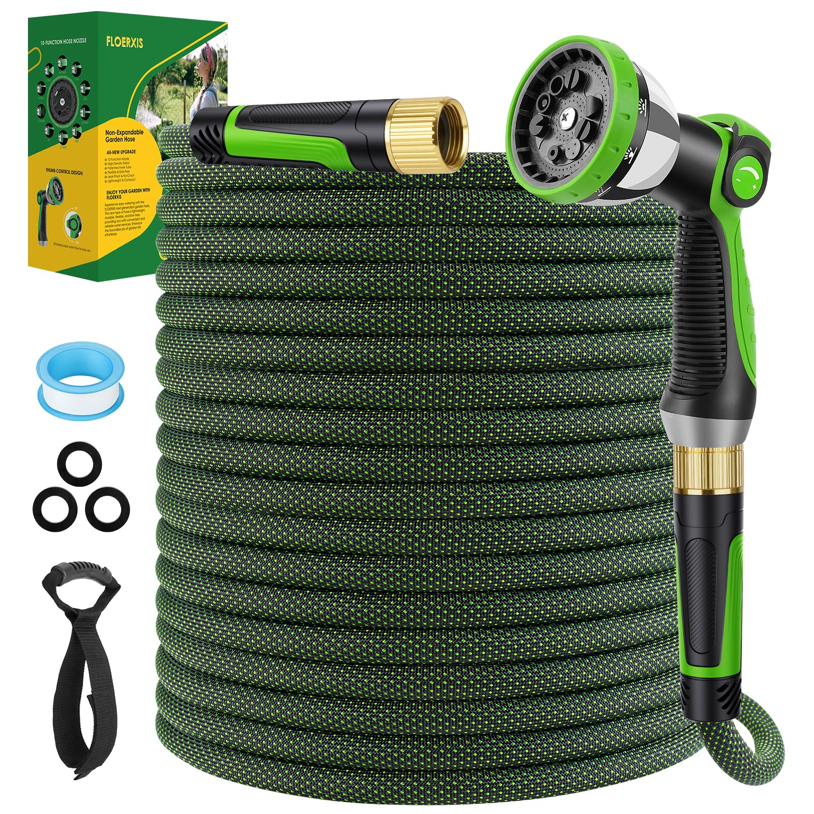 FLOERXIS 25ft Garden Hose
