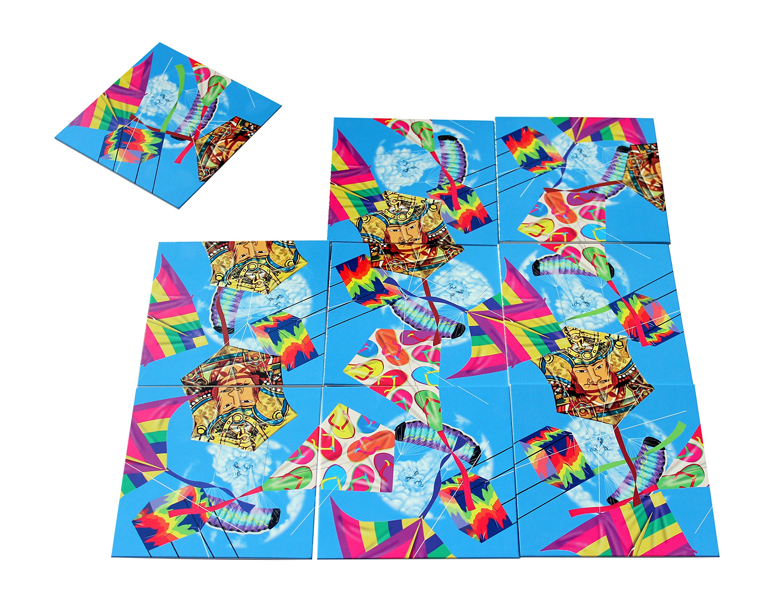 b. dazzle, inc. B.Dazzle Scramble Squares Puzzle Kites