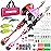 ODDSPRO Kids Fishing Pole - Kids Fishing Starter Kit - with Tackle Box, Reel, Practice Plug, Beginner\'s Guide and Travel Bag for Boys, Girls (2 Pack (Light Pink+Red), 1.5M 4.92Ft)