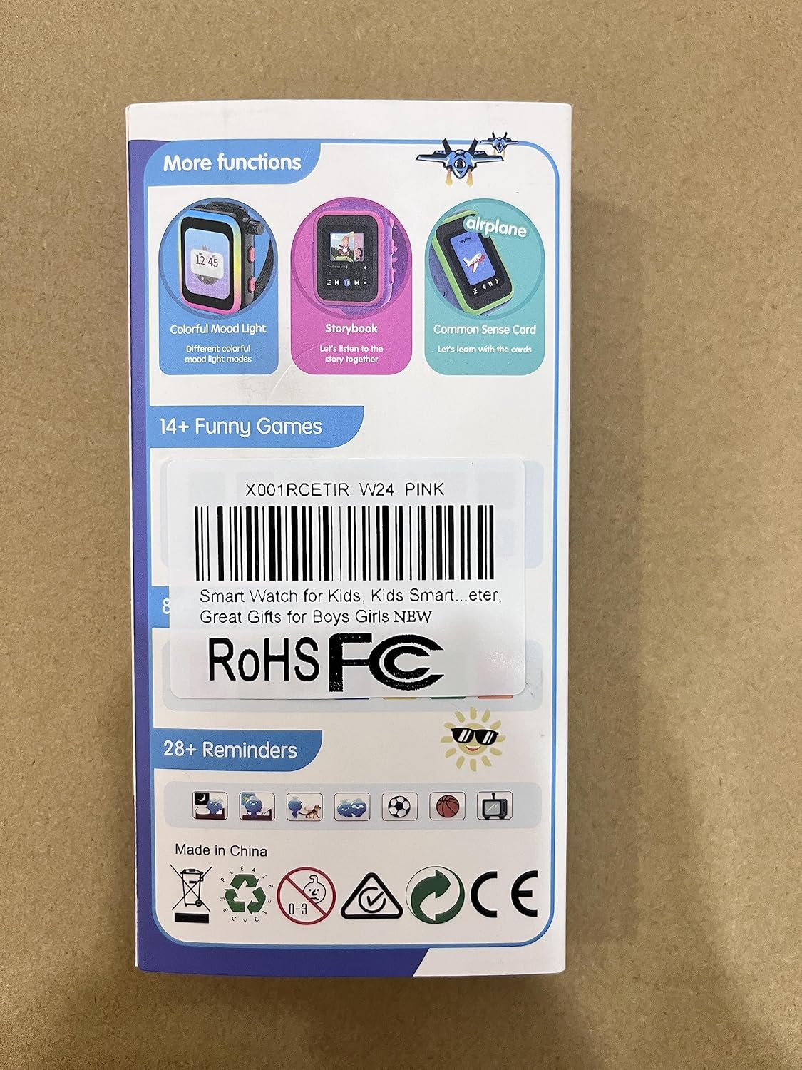 Smartwatch Bambini, 90° Rotante Fotocamera Orologio Smartwatch Bambini con 7 Colori Luce Musica Storia Giochi Sveglia Pedometro Sfondi Fai Da Te, Giocattoli Regalo Bambina 3-12 anni Ragazzi Ragazze Smartwatch Bambini, 90° Rotante Fotocamera Orologio Smartwatch Bambini con 7 Colori Luce Musica Storia Giochi Sveglia Pedometro Sfondi Fai Da Te, Giocattoli Regalo Bambina 3-12 anni Ragazzi Ragazze