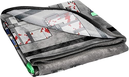 Miniatura 4 de Jay Franco Minecraft Dungeon Mobs - Medidas 46 x 60 pulgadas, ropa de cama para niños, forro polar súper suave resistente a la decoloración