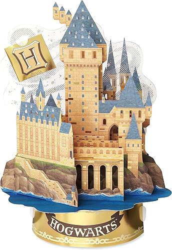 American Greetings Tarjeta de cumpleaños desplegable de Harry Potter (Hogwarts)